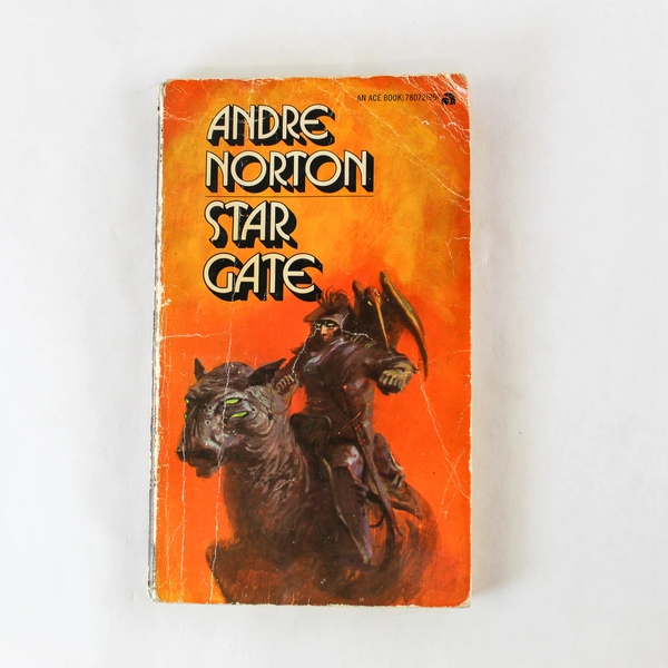Vintage Star Gate by Andre Norton 1958 Sci-Fi Paperback Book Pre-Owned