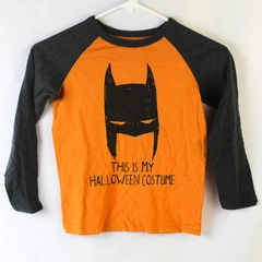 Jumping Beans Boys' Size 6 Batman Halloween Orange Black Pajama Top