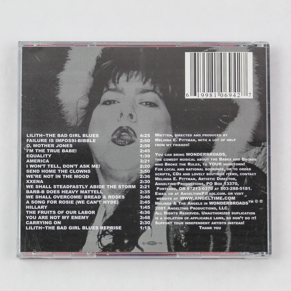 Wonder Broads CD by Melinda & The Angels Good Pre-Owned Condition