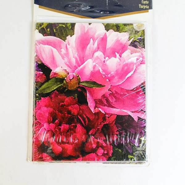 Lot of 15 Blank Note Cards With Envelopes Cat Flowers Hallmark Party Occasion