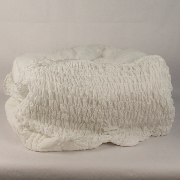 JC Penney Home Collections Double Bed Mattress Topper Pad White Polyester