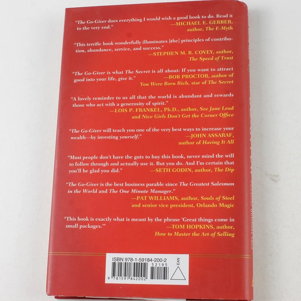 The Go Giver A Little Story About a Powerful Business Idea by Bob Burg HC