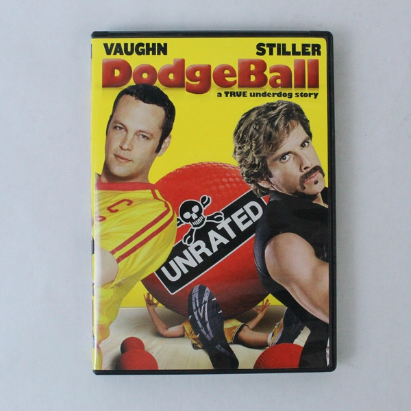 Dodgeball  A True Underdog Story DVD 2005 Unrated Vince Vaughn Ben Stiller
