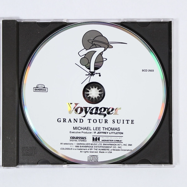 Michael Lee Thomas Voyager Grand Tour Suite CD 1990 Bainbridge New Age Music