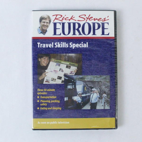 Rick Steve's Europe Travel Skills Special DVD 2000 Sealed