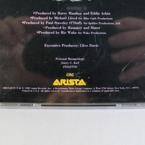 Barry Manilow CD May 1989 Arista ARCD8570 Pop Vocal Pre-Owned As-Is