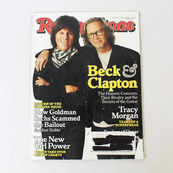 Rolling Stone Magazine March 2010 Issue 1099 Clapton & Beck Tracy Morgan