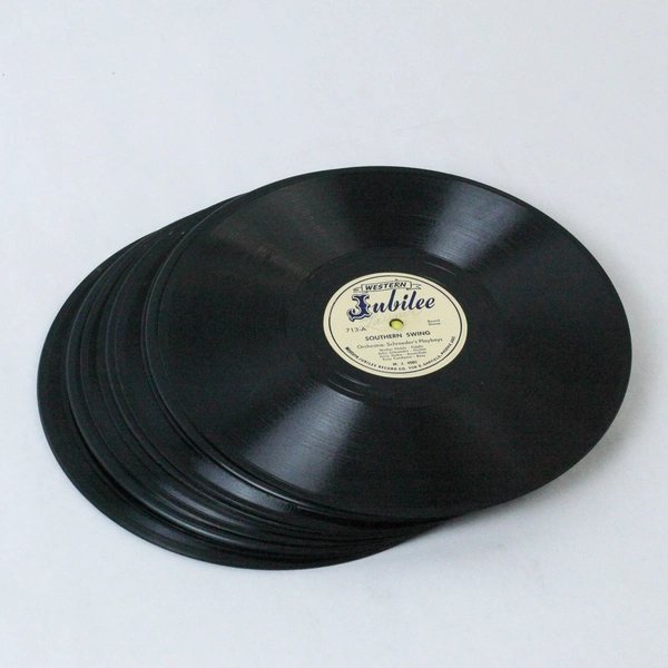 Lot of 12 Vintage Vinyl Records For DIY Crafts 9.75 Inches Repurpose Upcycle