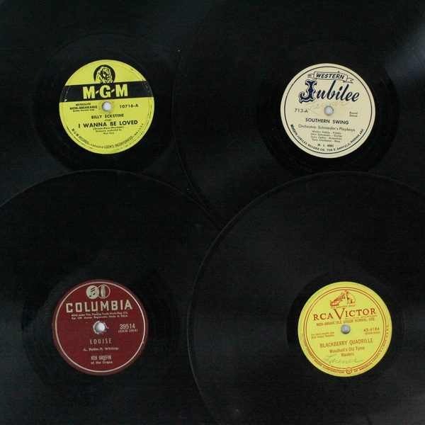 Lot of 12 Vintage Vinyl Records For DIY Crafts 9.75 Inches Repurpose Upcycle