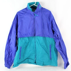 Vintage Wear Guard Color Block Full-Zip Windbreaker Jacket Men's Size Large