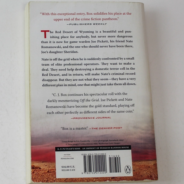 Off The Grid by C.J. Box 2017 Paperback Book in Good Condition
