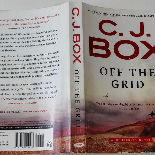 Off The Grid by C.J. Box 2017 Paperback Book in Good Condition