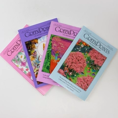 Lot of 4 GreenPrints Editions Spring Summer Autumn Winter 2018 Books