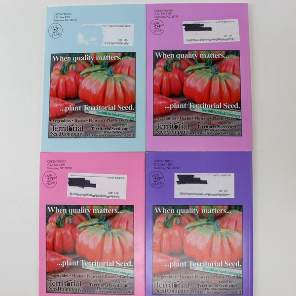 Lot of 4 GreenPrints Editions Spring Summer Autumn Winter 2018 Books