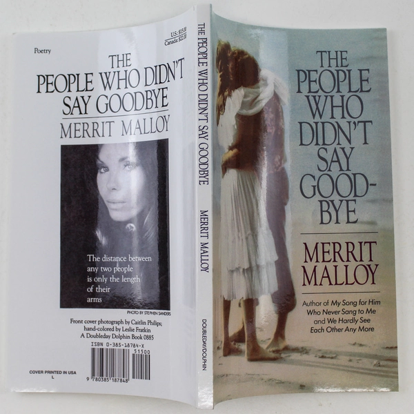 The People Who Didn't Say Goodbye By Merrit Malloy 1985 Doubleday And Company PB