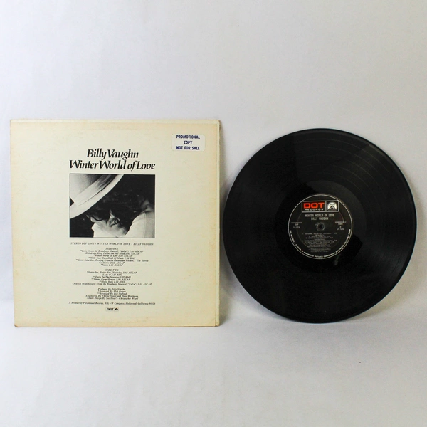 Billy Vaughn Winter World of Love LP Dot Records DLP25975