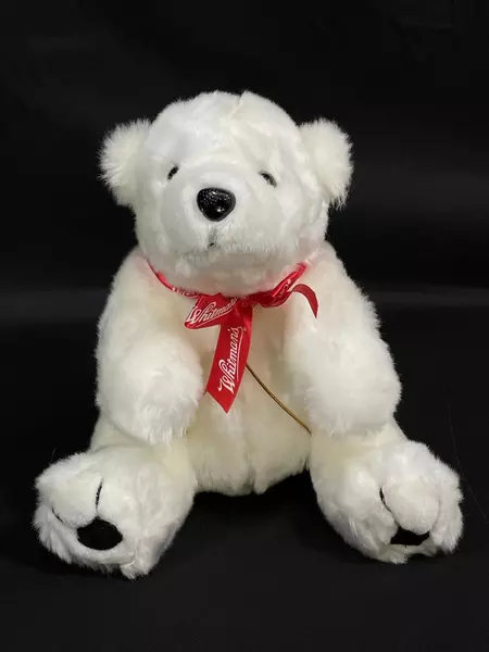 International Silver Co. Whitman's Chocolates Polar Bear Plush Toy 8.75"