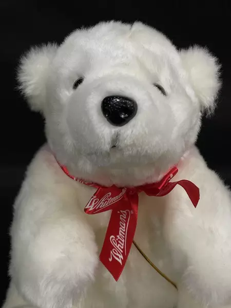 International Silver Co. Whitman's Chocolates Polar Bear Plush Toy 8.75"