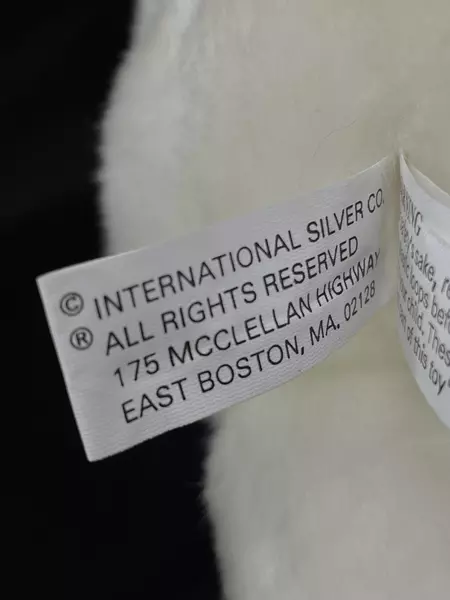 International Silver Co. Whitman's Chocolates Polar Bear Plush Toy 8.75"