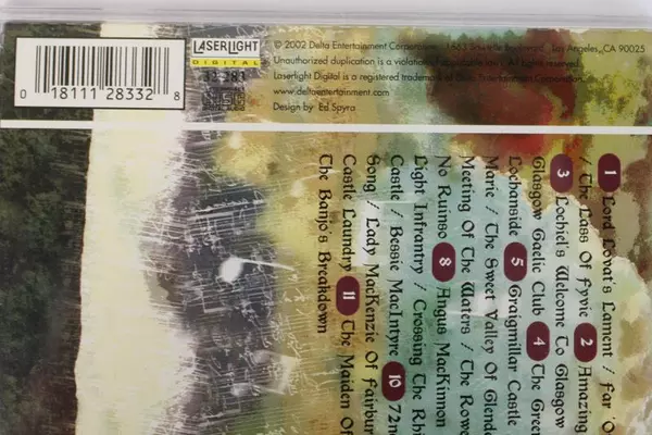 Lot of Music CDs Pipes of Scotland Scotland the Brave Various Artists 2002