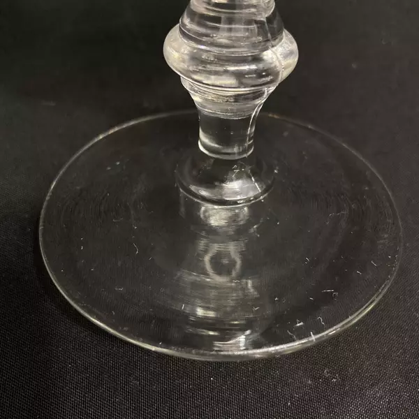 Set of 6 Libbey Georgian Clear Claret Wine Glasses 4 7/8 Inch