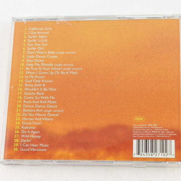 Sounds of Summer Very Best of The Beach Boys CD 2003 Capitol Records