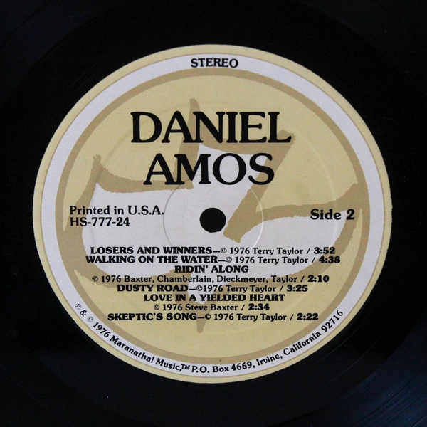 Daniel Amos 1976 Maranatha Gatefold LP Record HS-777-24