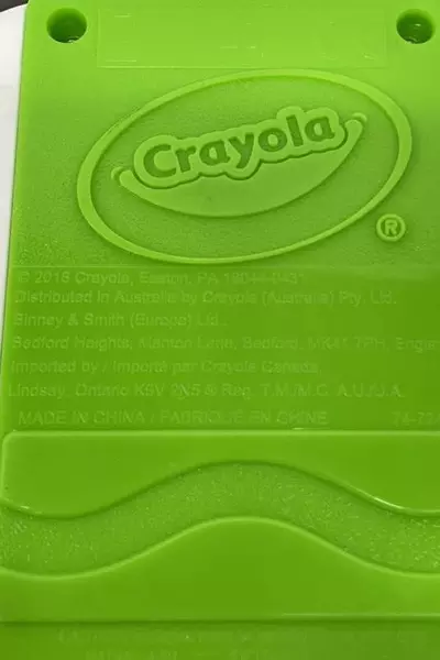 2018 Crayola Picture Projector Night Light Kids Green LED Battery Operated