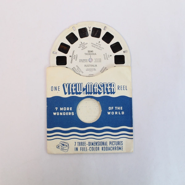 Vintage Sawyer's ViewMaster 5241 Tasmania Slide Wonders Of The World