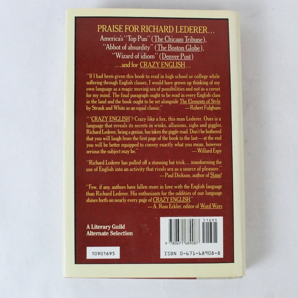 The Play Of Words Richard Lederer 1990 Pocket Books Hardcover Dust Jacket