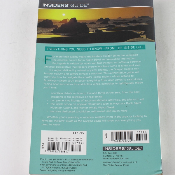 Insiders' Guide to the Oregon Coast Lizann Dunegan 2007 Paperback