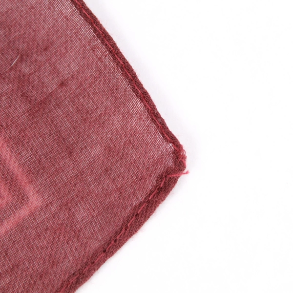 Vintage Auteuil Fabrics Scarf Wrap Shawl Pink Mauve Geometric Straight Hem