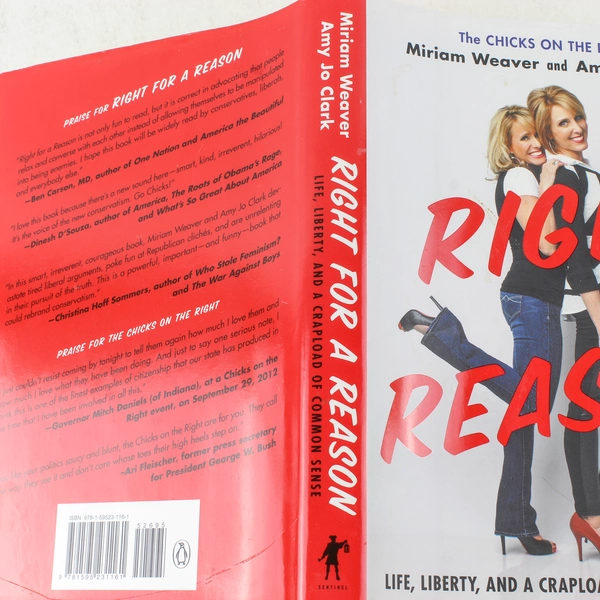 Right for a Reason by Miriam Weaver & Amy Jo Clark 2014 Hardcover Good