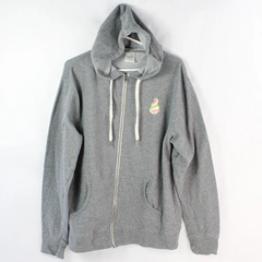 Independent Premium Menchie's Frozen Yogurt Gray Full Zip Hoodie Women's Large