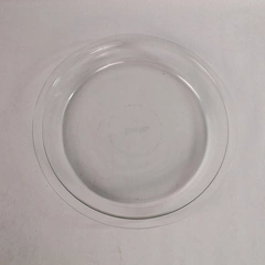 Vtg Pyrex 9" Clear Glass Pie Plate Dish 209 32 Microwave Safe - Minor Scratches