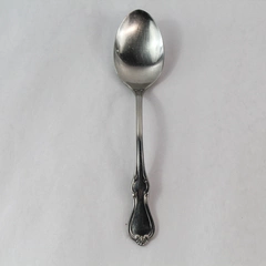 Vintage Reed & Barton Camelot Stainless Serving Spoon 8.5" Long