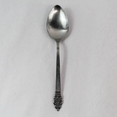Vintage Oneidacraft Deluxe Stainless Nordic Crown Serving Spoon 8.5"