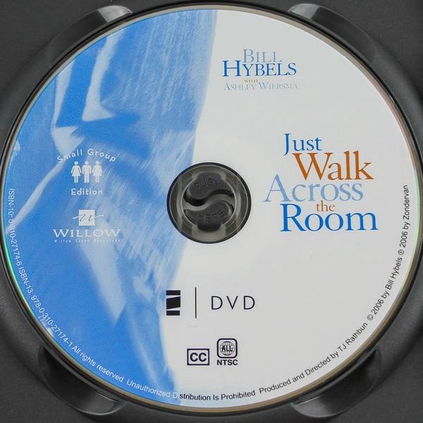 4 Steps to Faith Just Walk Across the Room DVD Bill Hybels with Ashley Wiersma