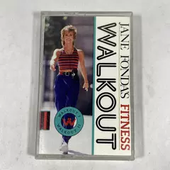 Fitness Walkout Jane Fonda Cassette 1987 Warner Bros Tape 
