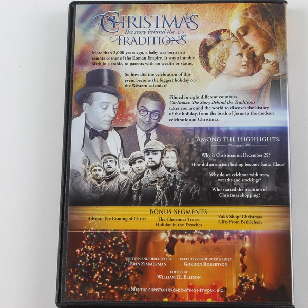 CBN Christmas Documentaries DVD The Story Behind The Traditions