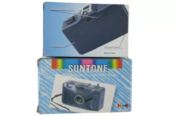 Lot of Two 35mm Film Cameras Suntone MM251 & Surpass SC-911 with Hot Shoe Mounts