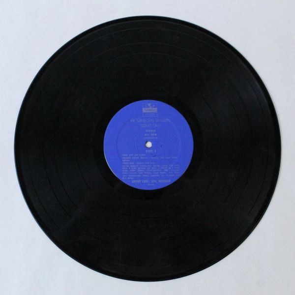 The Sanborn Singers Great Day 1973 Amway Vinyl Record 12 in 33.5 RPM