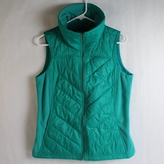 Vintage Columbia Sportswear Women's Teal Collar Windbreaker Vest Size Medium