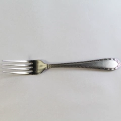 Towle 18/8 Stainless Steel Dinner Fork Diamond Antique Pattern 8" Flatware