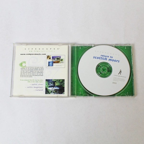Return To Scottish Moors CD Celtic Folk World and Country Jeff Victor