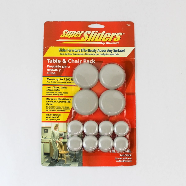 Waxman Unopened Package Super Sliders 4 1 3/4in 16 1in Furniture Accessory 7601