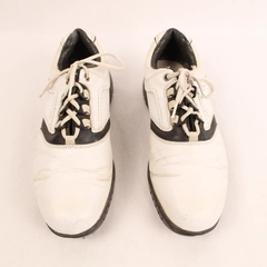 Vintage Saucony FootJoy Men's Golf Shoes Size 9 Wide White Black