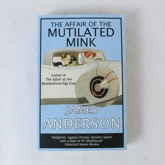 The Affair of the Mutilated Mink Paperback James Anderson 2009 Poisoned Pen
