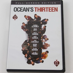Oceans Thirteen DVD 2007 Warner Bros Movie George Clooney PG-13 Good Condition