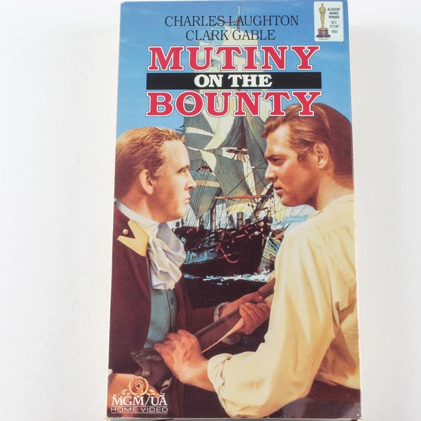 Mutiny on the Bounty VHS 1962 MGM UA Clark Gable Charles Laughton